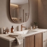 змішувач для умивальника Rea Grace brushed copper (REA-B8933)
