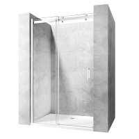 душевая дверь Rea Nixon-2 120x190 безопасное стекло, прозрачное, левая (REA-K5002)