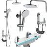 душевая система Rea Savio chrome (REA-P8544)