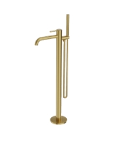 смеситель для ванны Lavita Orion отдельностоящий, brushed gold (5900378341680)