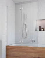 штора для ванны Radaway Essenza New PND 120x150 стекло прозрачное левая (207212-01L)