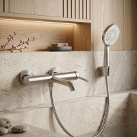 змішувач для ванни Rea Rivo brushed nickel (REA-B7506)