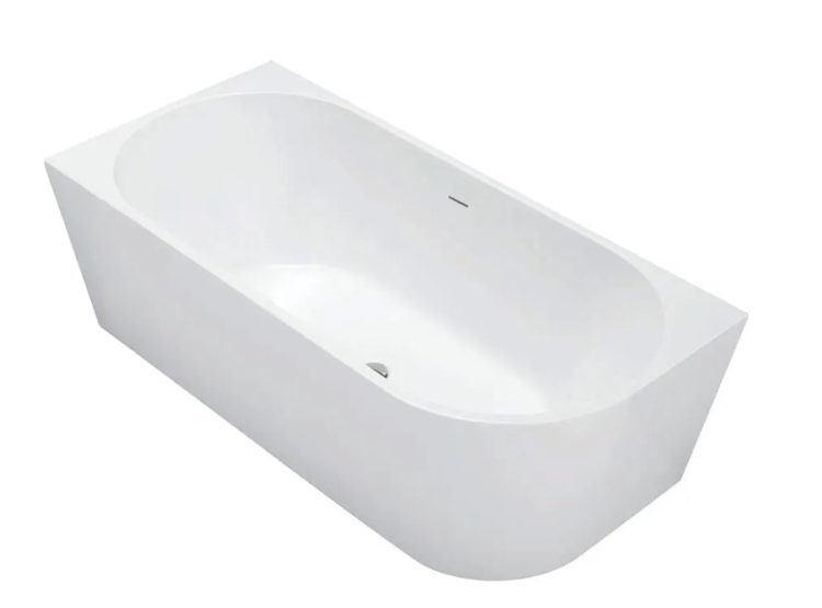 ванна акриловая Rea Bellanto 170x80 + сифон + пробка click/clack, левая (REA-W6901)