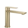 смеситель для умывальника Rea Hunter Low brushed gold (REA-B6691)