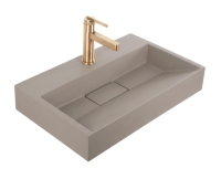умывальник Rea Goya 37x50 taupe (REA-U4412)
