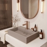 умывальник Rea Goya 37x50 taupe (REA-U4412)