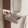 умывальник Rea Goya 37x50 taupe (REA-U4412)