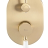 душовий комплект прихованого монтажу Rea Serra brush gold (REA-B1149)