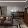 плитка Inspiro Marble Dark Brown 90x90 (9015B)