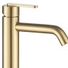змішувач для умивальника Rea Ontario високий, brushed gold (REA-B5509)