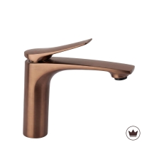 смеситель для умывальника Rea Vision низкий, brushed copper (REA-B6343)