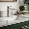 смеситель для умывальника Rea Logan brushed nickel (REA-B6683)