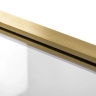 душевая дверь Rea Rapid Slide 140x195 безопасное стекло, прозрачное, gold brush (REA-K8591)
