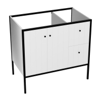тумбочка под умывальник Lavita Mimir 90 напольная, white (5900378339847)