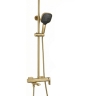 душевая система для ванны и душа Rea Arlo brush gold (REA-P7441)