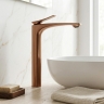 смеситель для умывальника Rea Vision высокий, brushed copper (REA-B6490)
