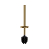 бумагодержатель с полкой и щеткой Omnires Modern Project отдельностоящий, polished gold (MP60820GL)