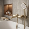 змішувач для ванни Rea Rivo brushed gold (REA-B9338)