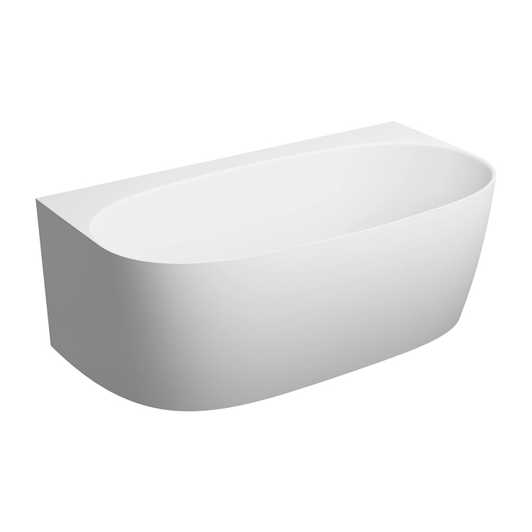 ванна кам'яна Omnires Valencia M+ 158x86 white matt (VALENCIAWPBM)