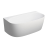 ванна кам'яна Omnires Valencia M+ 158x86 white matt (VALENCIAWPBM)