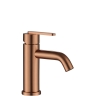 змішувач для умивальника Rea Ontario низький, brushed copper (REA-B0970)