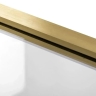 душевая дверь Rea Atlas 100x200 безопасное стекло, прозрачное, слева, gold brush (REA-K4674)
