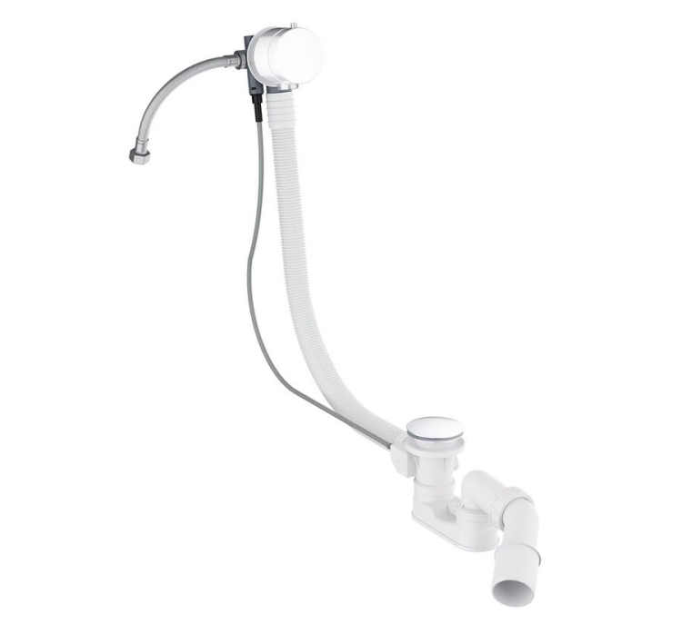 сифон для ванны Omnires CGS (TK132-PLUS-3.35+64-SBP)