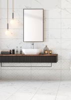 плитка QUA Granite Calacatta 30x90 Marmi Glossy Dekofon Rec