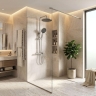 душевая система Rea Foster brushed nickel (REA-P9668)