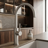 змішувач для кухні Rea Rivo brushed nickel (REA-B9340)