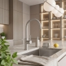 змішувач для кухні Rea Rivo brushed nickel (REA-B9340)