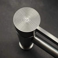 смеситель для умывальника Rea Foster низкий, brushed nickel (REA-B6323)