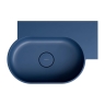 умывальник Omnires Ovo M+ 55,5x38,5 угловой, правый, matt midnight blue (OVO555UWPMB)