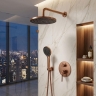 душевая система Rea Foster скрытого монтажа, brushed copper +BOX (REA-P7621)