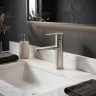 змішувач для умивальника Rea Arcos brushed nickel (REA-B6961)