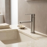 змішувач для умивальника Rea Arcos brushed nickel (REA-B6961)