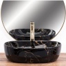 умивальник Rea Amelia 34,5x48 black marble shiny (REA-U8000)