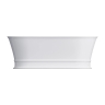 ванна каменная Omnires Classica M 170x84 отдельностоящая gloss white (CLASSICA170WWZPBP)