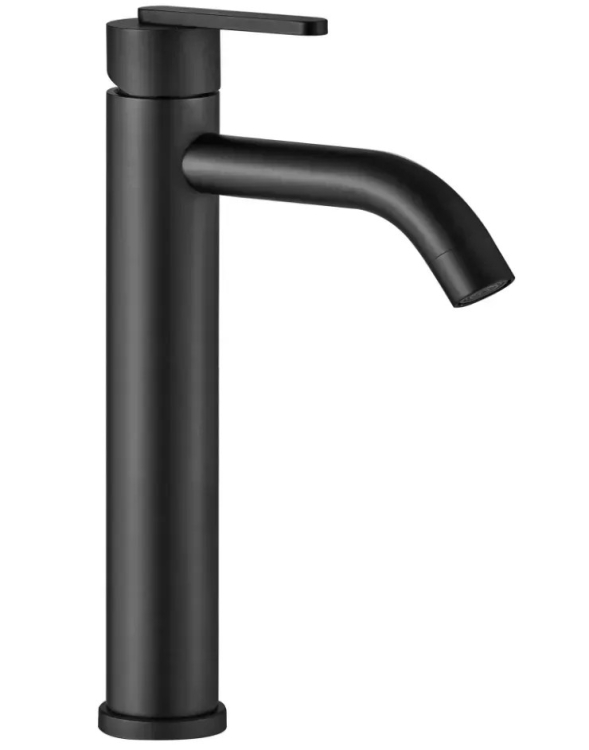 змішувач для умивальника Rea Ontario високий, black (REA-B5508)