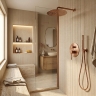 душевая система Rea Venti скрытого монтажа, brushed copper +BOX (REA-P8711)