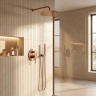 душевая система Rea Venti скрытого монтажа, brushed copper +BOX (REA-P8711)