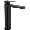 змішувач для умивальника Rea Arlo високий, black (REA-B4586)