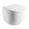 унитаз Omnires Ottawa Silent Power 49x37 подвесной, сиденье дюропласт soft-close, white (OTTAWASPMWBP)