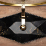 умивальник Rea Vegas 37x57 black marble (REA-U0994)
