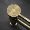 смеситель для умывальника Rea Foster высокий, brushed gold (REA-B6441)