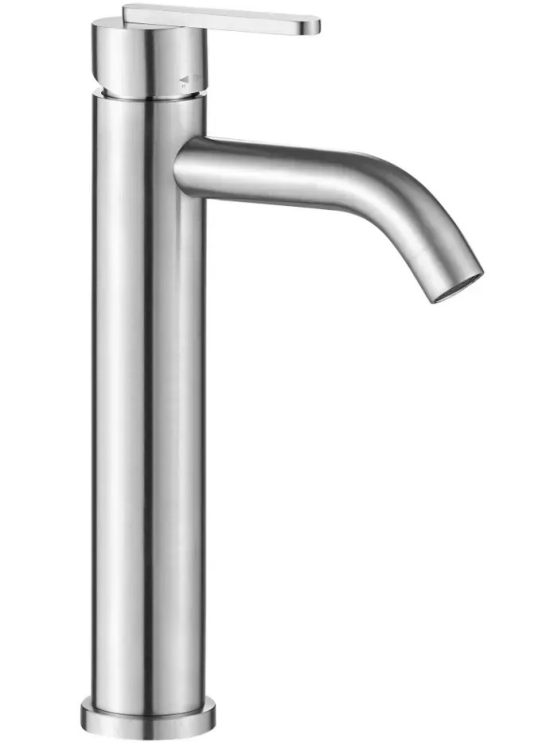 змішувач для умивальника Rea Ontario високий, brushed nickel (REA-B5510)