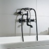 смеситель для ванны и душа Rea Retro черный (REA-B0224)