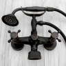 смеситель для ванны и душа Rea Retro черный (REA-B0224)