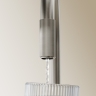 смеситель для кухни Omnires Switch с функцией фильтра для воды, nickel (SW9057NI)