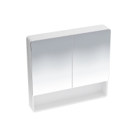 шкафчик зеркальный Lavita Karolina 80 white (5900378345527)
